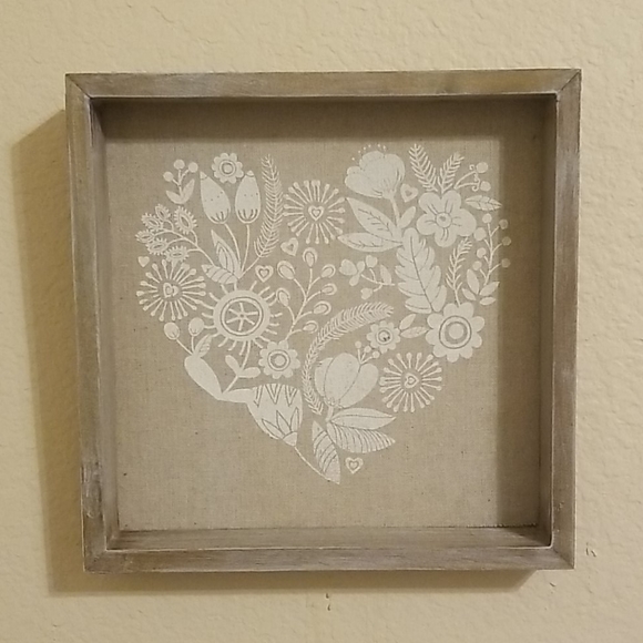 Other - Sweet Flower Box Wall Art